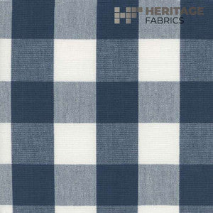 Lyme Indigo by Roth & Tompkins Designer Fabric