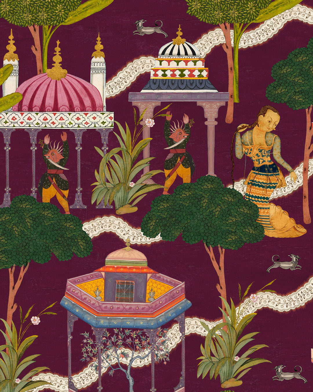 Maghreb Mauve wallpaper by Mind the Gap (WP20762), swatch