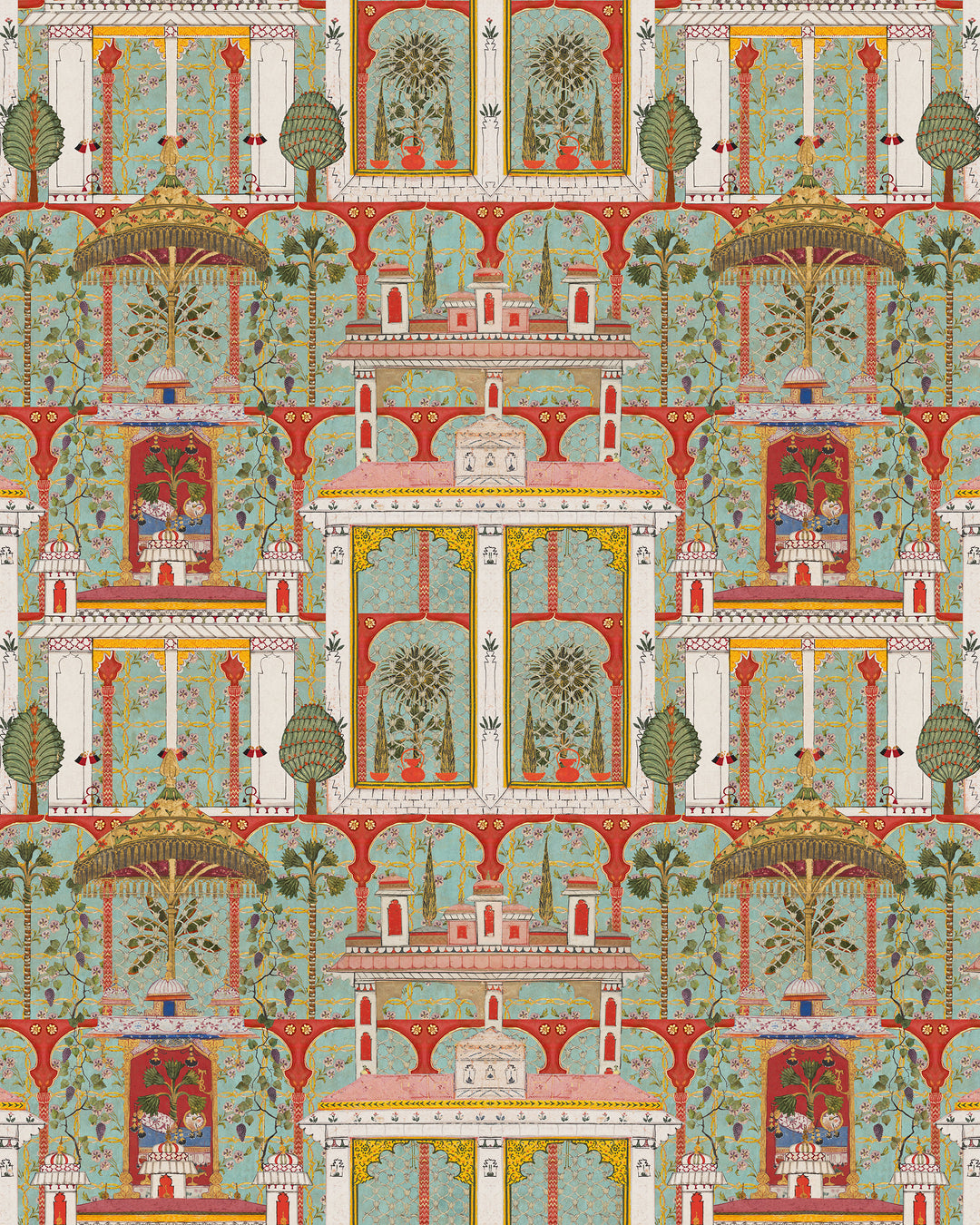 Majorelle Garden Agate wallpaper by Mind the Gap (WP20748), swatch