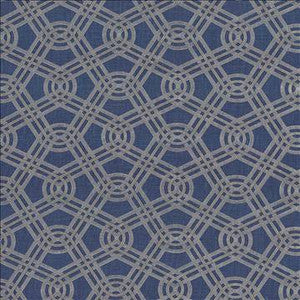 Macrame Bluebird by Kasmir Designer Fabric
