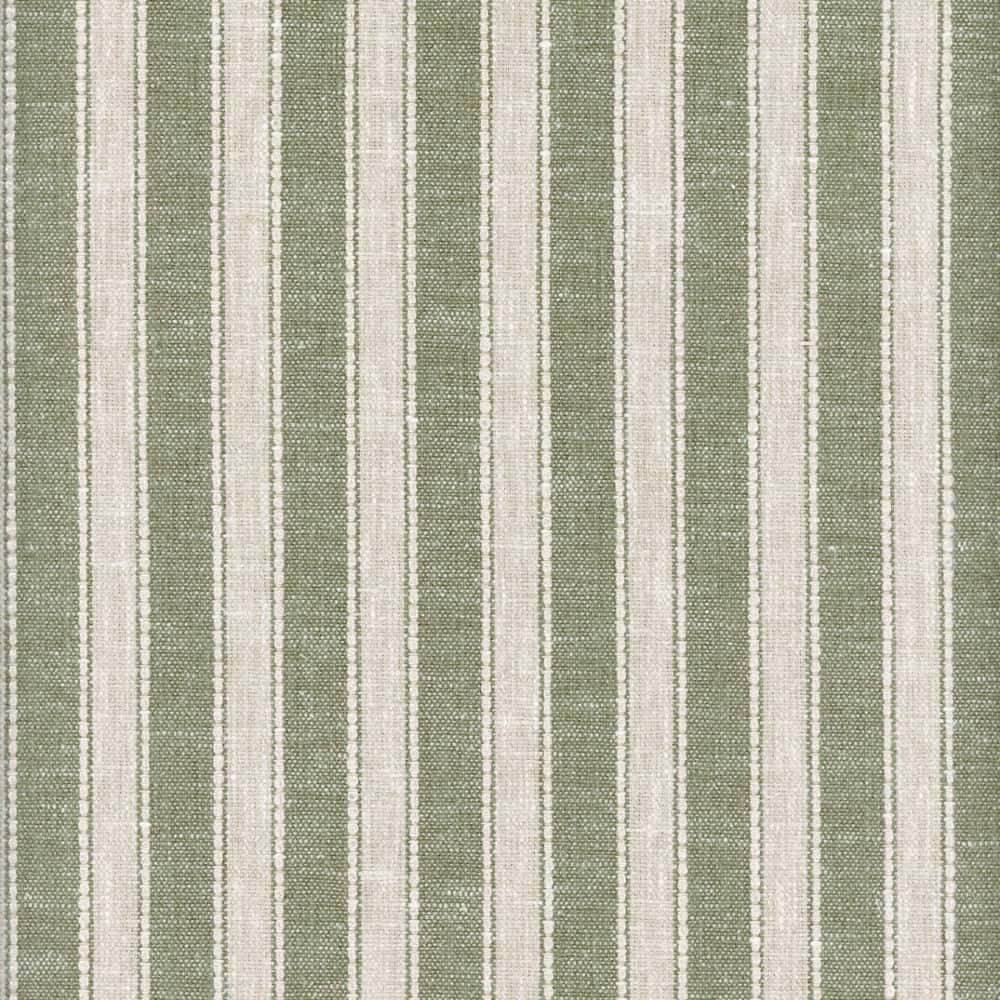 Madaket Stripe Avocado by Roth & Tompkins Designer Fabric