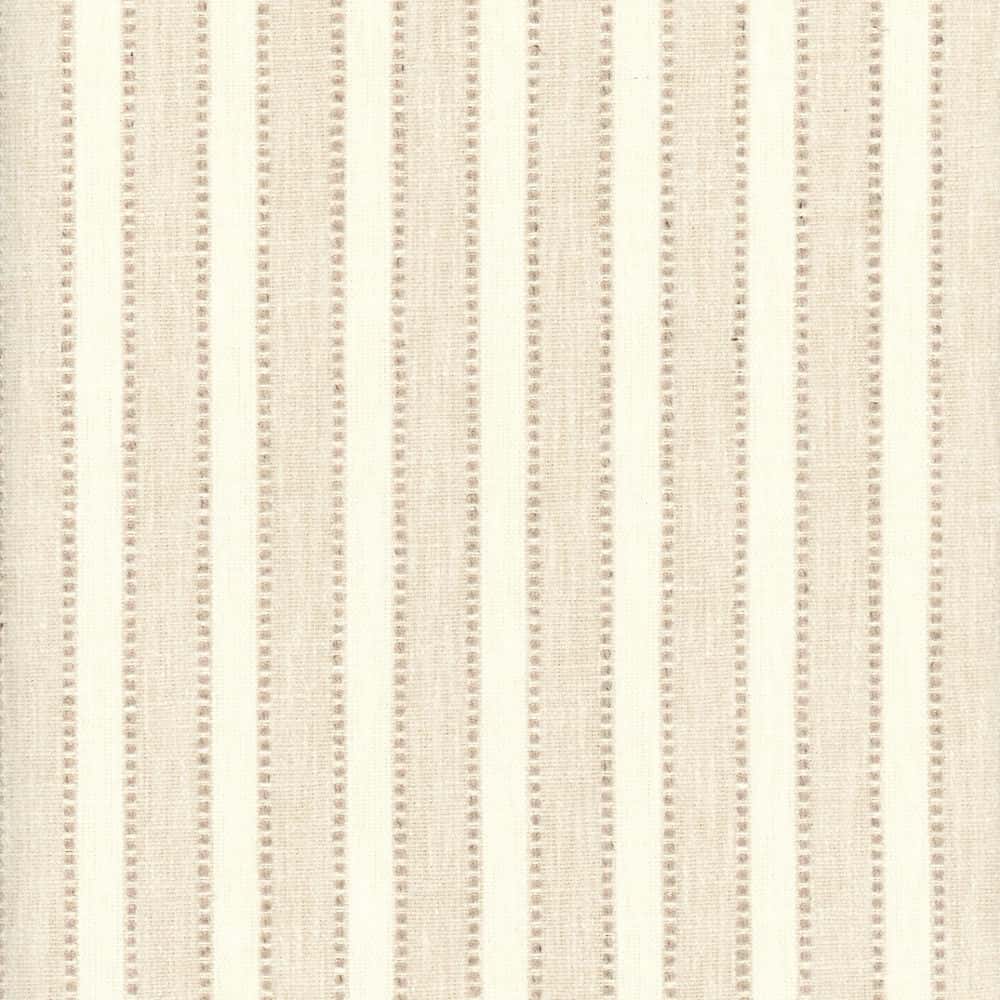 Madaket Stripe Sand Bar by Roth & Tompkins Fabric - 42% Cotton 41% Polyester 12% Viscoe 5% Linen - India - 50,001-100,000 double rubs - 54" - Fabric Carolina -