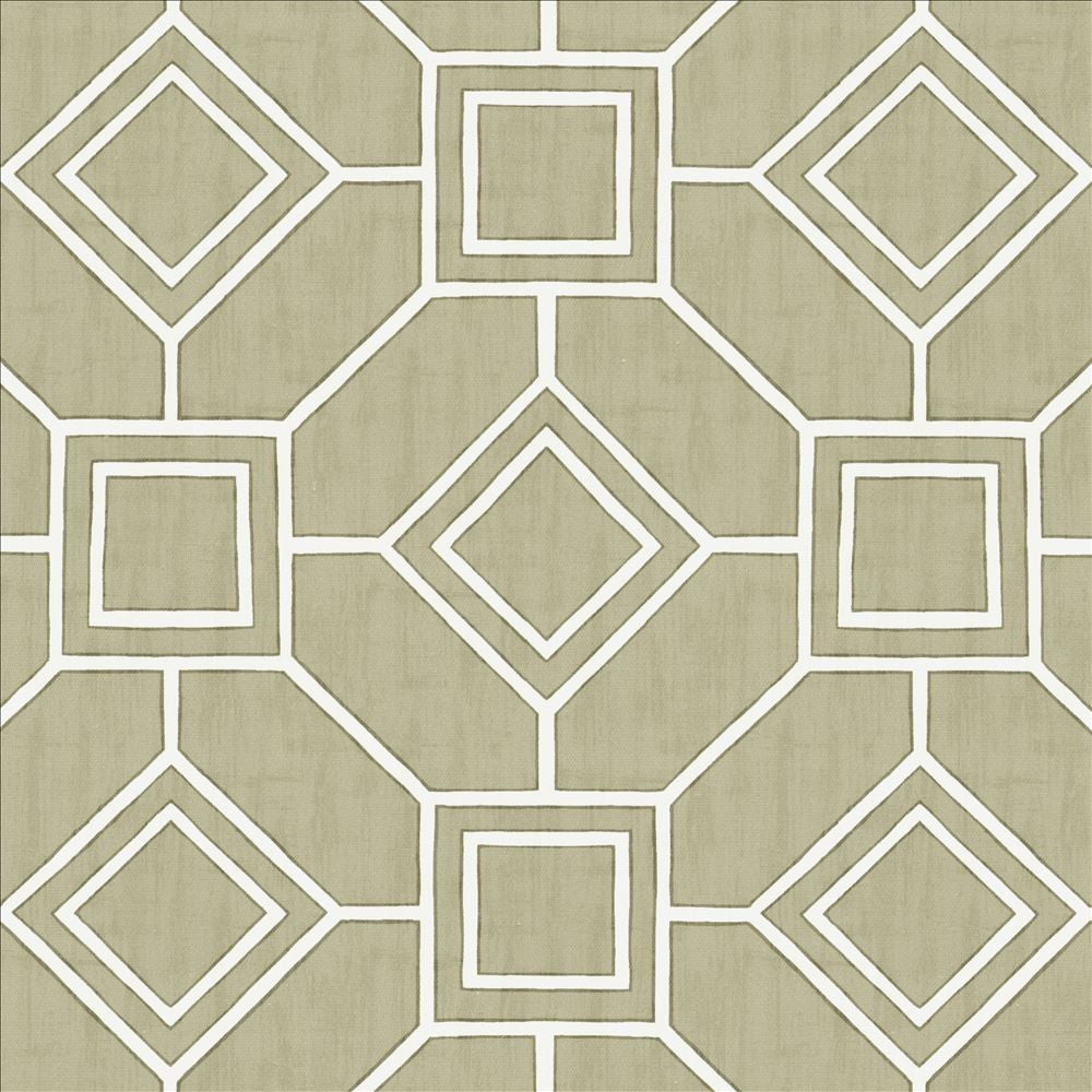 Magnitude Silver by Kasmir Designer Fabric 5141 100% Cotton
 SPAIN </p><p>Repeat: Horizontal: 13 4/8 inches and Vertical: 13 4/8 inches 54 - Swanky Fabrics -