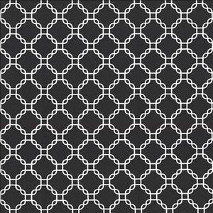 Mahina Trellis Black by Kasmir Designer Fabric