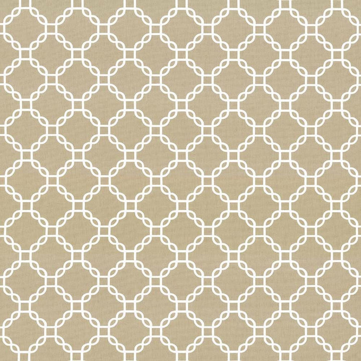 Mahina Trellis Dove by Kasmir Designer Fabric 5105 100% Cotton
 USA </p><p>Repeat: Horizontal: 4 4/8 inches and Vertical: 4 4/8 inches 53 - 54 - Swanky Fabrics -