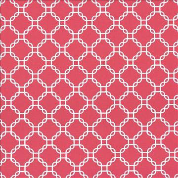 Mahina Trellis Hot Pink by Kasmir Designer Fabric 5106 100% Cotton USA 51,000 Wyzenbeek Double Rubs H: 4 4/8 inches, V: 4 4/8 inches 53 - 54 - Swanky Fabrics - Kasmir