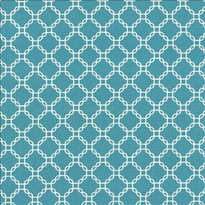 Mahina Trellis Turquoise by Kasmir Designer Fabric