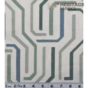 Maize Menthol by Roth & Tompkins Designer Fabric
