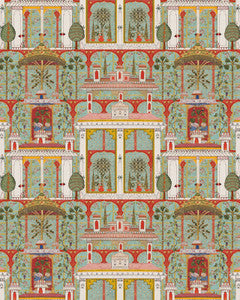 Mind The Gap Wallpaper MAJORELLE GARDEN Agate Wallpaper (WP20748)
