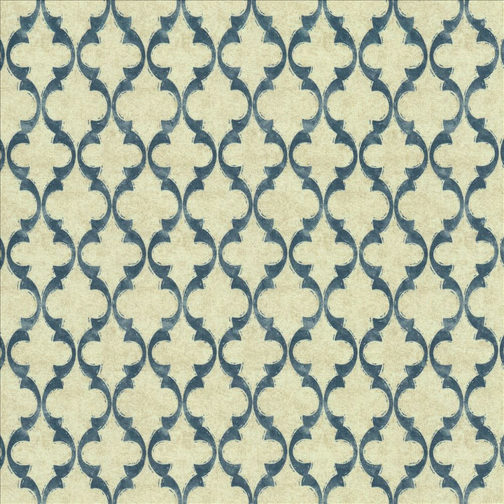 Makayla Caspian by Kasmir Designer Fabric See sample 100% Cotton
 TURKMENISTAN 30,000 Wyzenbeek Double Rubs </p><p>Repeat: Horizontal: 4 4/8 inches and Vertical: 6 3/8 inches 54 - Swanky Fabrics -