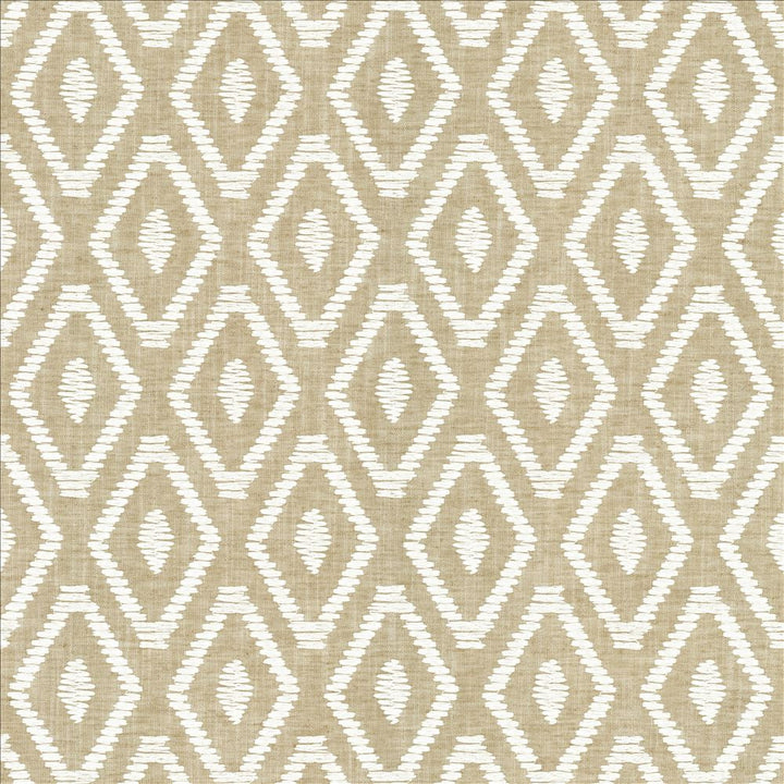 Malawi Natural  by Kasmir Designer Fabric 1462 82% Polyester
11% Cotton
7% Linen
 INDIA Not Tested Horizontal: 3 3/8 inches and Vertical: 6 3/8 inches 54  - Swanky Fabrics -