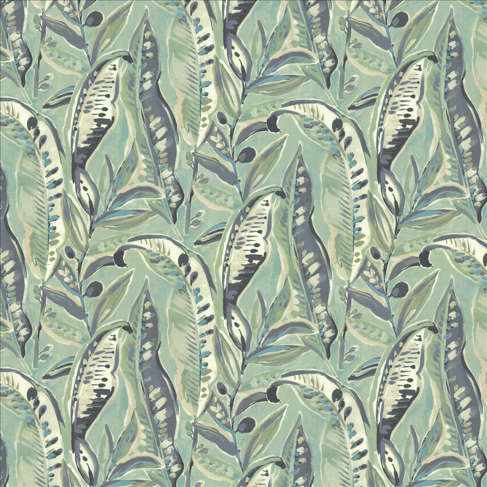 Malibu Meadows Rain  by Kasmir Designer Fabric 1464 100% Polyester
 CHINA 40,000 Wyzenbeek Double Rubs Horizontal: 27 4/8 inches and Vertical: 24 7/8 inches 55  - Swanky Fabrics -