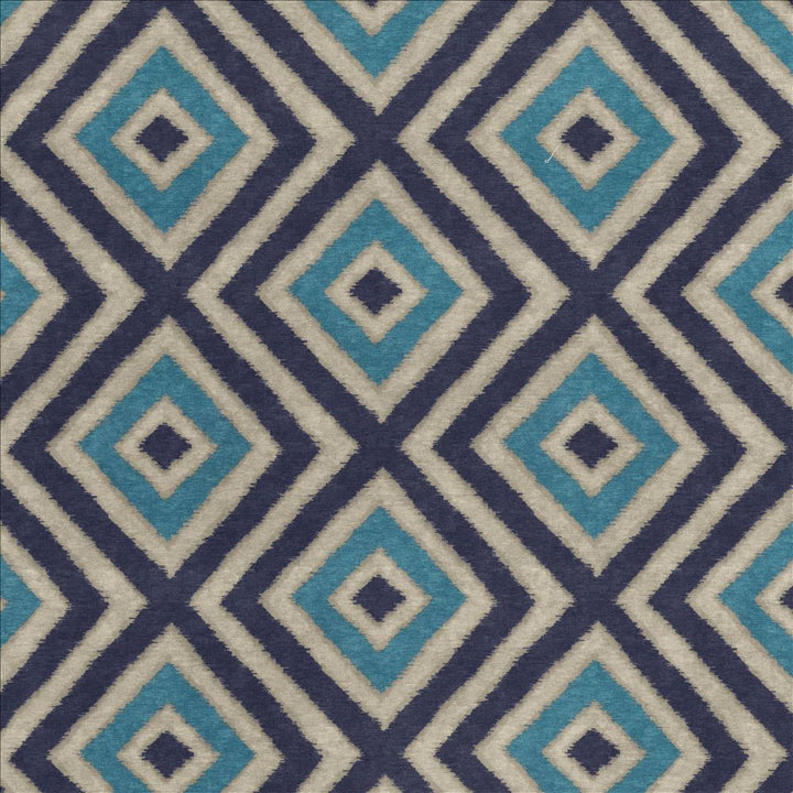 Marazzi Diamond Peacock by Kasmir Designer Fabric 1436 100% Polyester
 CHINA </p><p>Repeat: Horizontal: 18 inches and Vertical: 12 4/8 inches 54 - Swanky Fabrics -