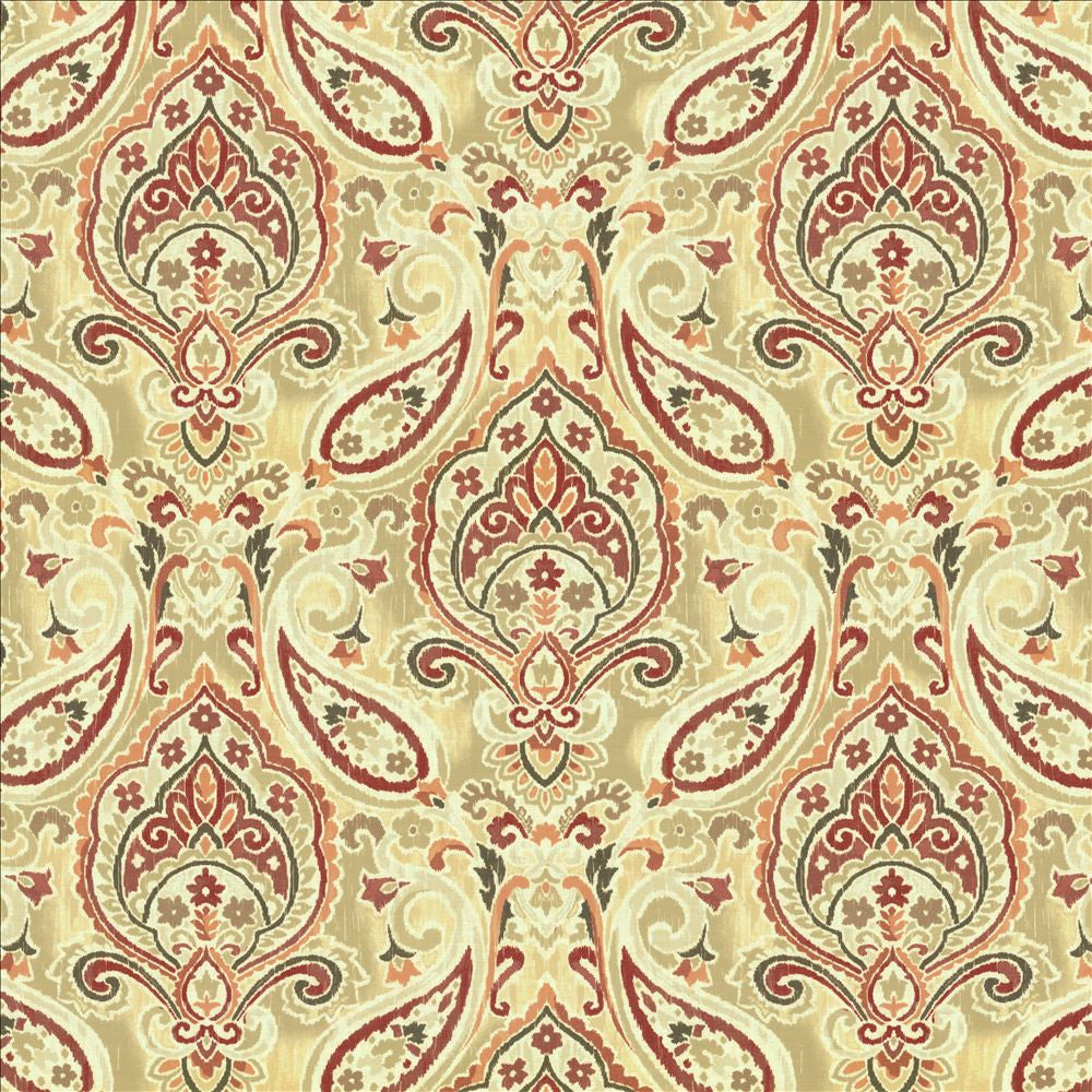 Margot Pottery by Kasmir Designer Fabric 1452 100% Polyester
 CHINA </p><p>Repeat: Horizontal: 27 inches and Vertical: 26 inches 53 - Swanky Fabrics -