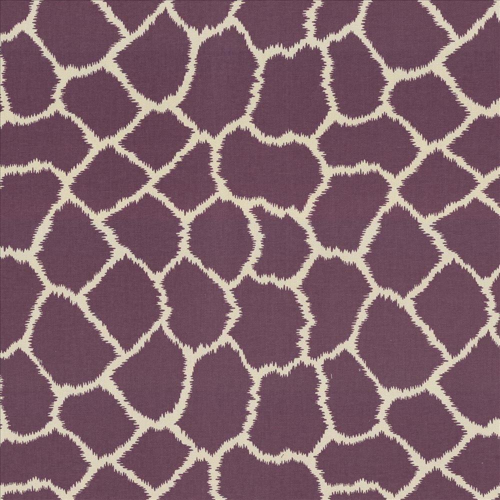 Masai Orchid by Kasmir Designer Fabric 5087 100% Cotton
 INDIA 20,000 Martindale Cycles </p><p>Repeat: Horizontal: 13 inches and Vertical: 13 inches 52 - Swanky Fabrics -