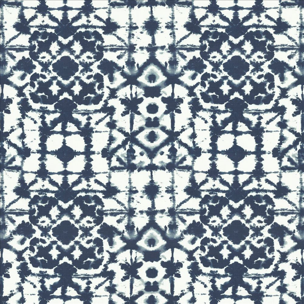 Matsu Indigo by Kasmir Designer Fabric 1454 100% Polyester
 CHINA 40,000 Wyzenbeek Double Rubs </p><p>Repeat: Horizontal: 27 inches and Vertical: 27 inches 54 - Swanky Fabrics -