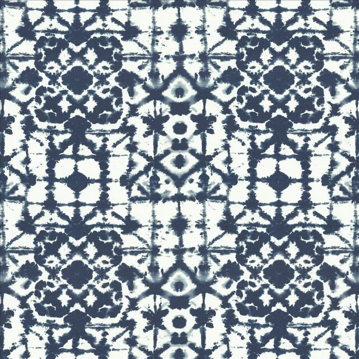 Matsu Indigo by Kasmir Designer Fabric 1454 100% Polyester
 CHINA 40,000 Wyzenbeek Double Rubs </p><p>Repeat: Horizontal: 27 inches and Vertical: 27 inches 54 - Swanky Fabrics -