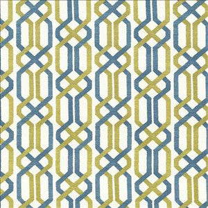Maze Fret Split Pea by Kasmir Designer Fabric