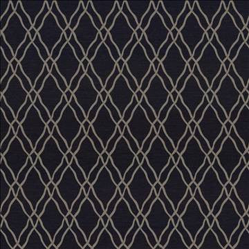 Meander Trellis Charcoal by Kasmir Designer Fabric 5068 100% Polyester CHINA 15,000 Wyzenbeek Double Rubs H: 3 4/8 inches, V: 7 6/8 inches 56 - 57 - Swanky Fabrics - Kasmir