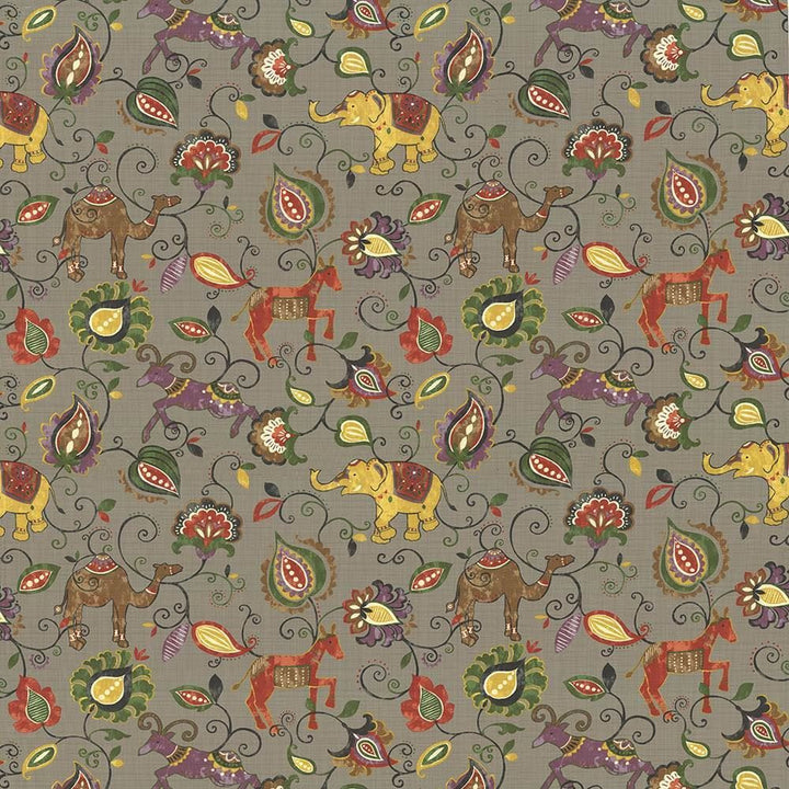 Menagerie Glacier by Kasmir Designer Fabric 1435 100% Cotton
 INDONESIA 15,000 Wyzenbeek Double Rubs </p><p>Repeat: Horizontal: 27 inches and Vertical: 27 inches 54 - Swanky Fabrics -
