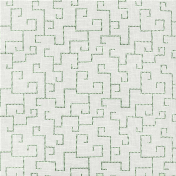 Methodology Spa by Kasmir Designer Fabric 1470 55% Linen
45% Rayon
 CHINA Not Tested </p><p>Repeat: Horizontal: 12 4/8 inches and Vertical: 12 6/8 inches 56 - Swanky Fabrics -