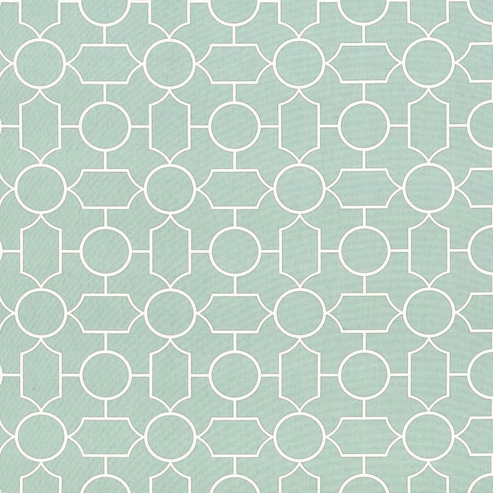 Mezzanine Robins Egg by Kasmir Designer Fabric 5082 100% Cotton
 TURKMENISTAN </p><p>Repeat: Horizontal: 9 inches and Vertical: 9 inches 54 - Swanky Fabrics -