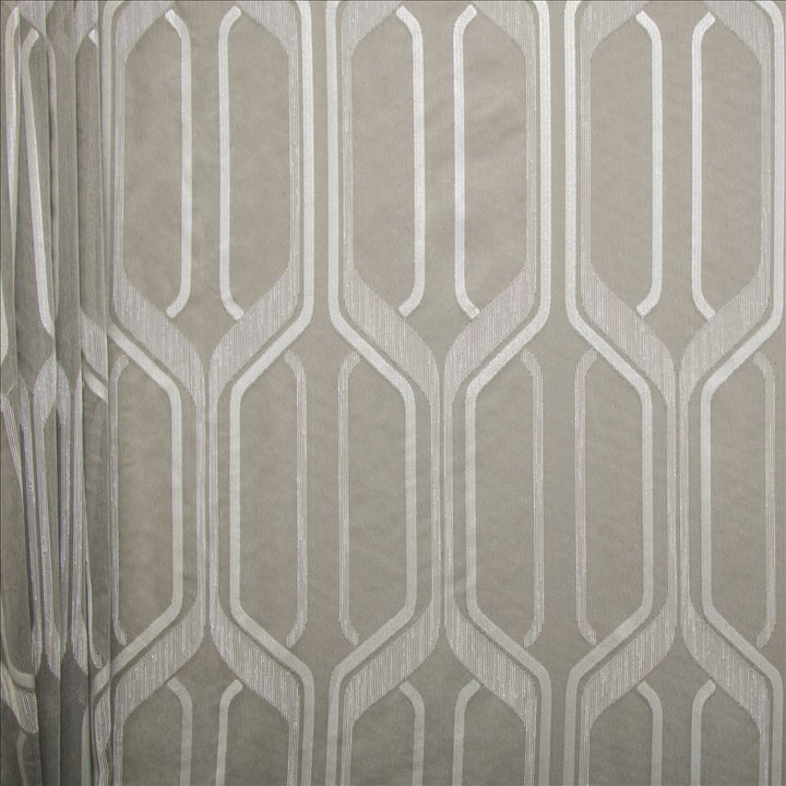 Mina Smoke by Kasmir Designer Fabric See sample 100% Polyester
 TURKEY Not Tested </p><p>Repeat: Horizontal: 9 inches and Vertical: 22 4/8 inches 118 - Swanky Fabrics -