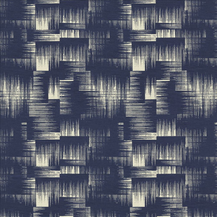 Miracle Mile Navy  by Kasmir Designer Fabric 1463 55% Cotton
38% Polyester
7% Linen
 INDIA 20,000 Wyzenbeek Double Rubs Horizontal: 8 7/8 inches and Vertical: 12 3/8 inches 54  - Swanky Fabrics -
