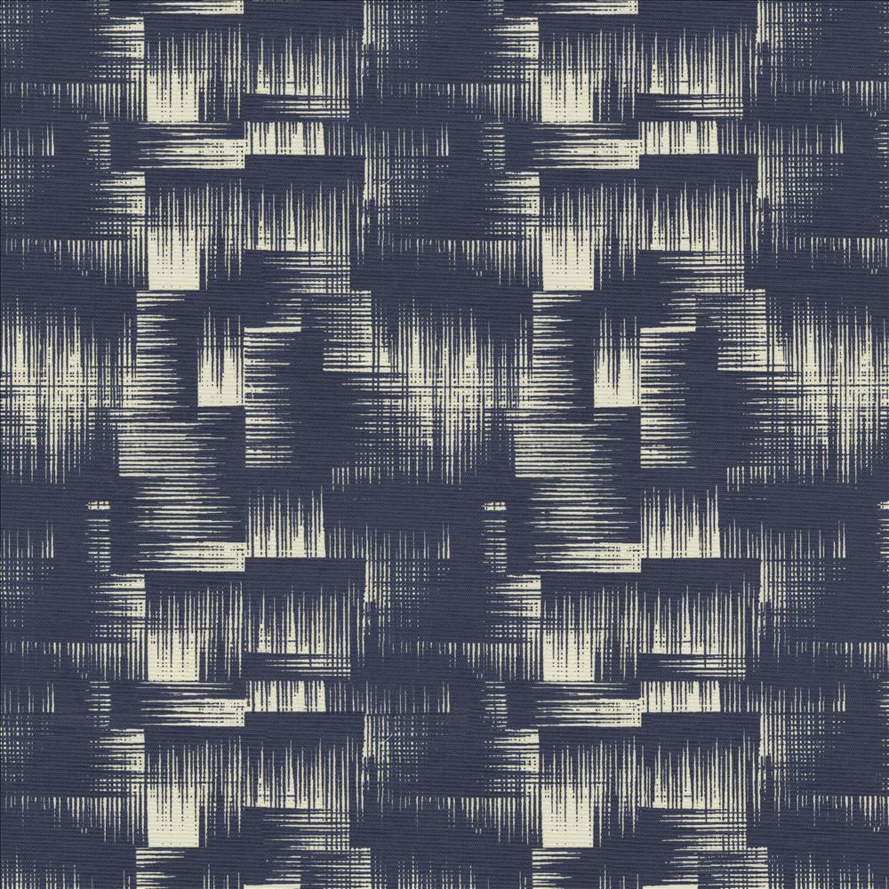 Miracle Mile Navy by Kasmir Designer Fabric 1463 55% Cotton
38% Polyester
7% Linen
 INDIA 20,000 Wyzenbeek Double Rubs </p><p>Repeat: Horizontal: 8 7/8 inches and Vertical: 12 3/8 inches 54 - Swanky Fabrics -