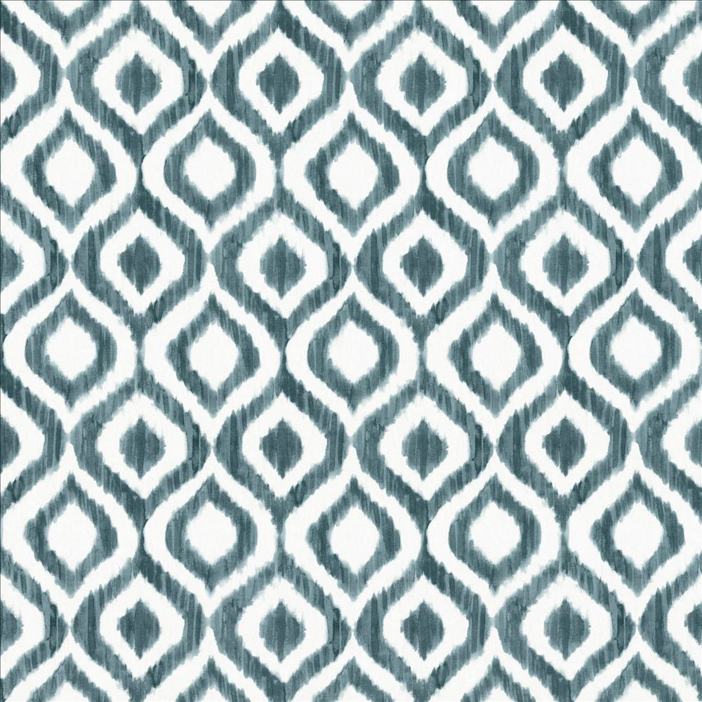 Mod Dreams Rainstorm by Kasmir Designer Fabric 5115 100% Cotton
 TURKMENISTAN 15,000 Wyzenbeek Double Rubs </p><p>Repeat: Horizontal: 13 4/8 inches and Vertical: 18 inches 54 - Swanky Fabrics -