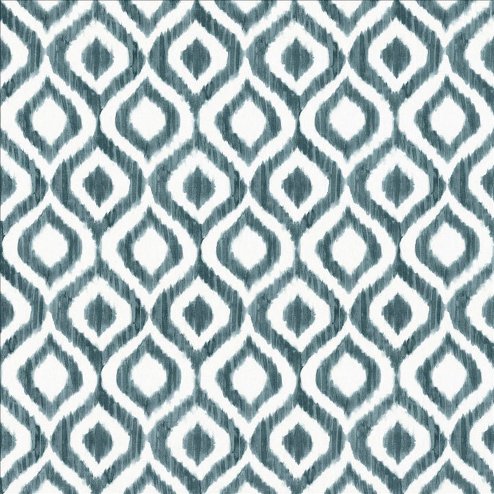 Mod Dreams Rainstorm by Kasmir Designer Fabric 5115 100% Cotton
 TURKMENISTAN 15,000 Wyzenbeek Double Rubs </p><p>Repeat: Horizontal: 13 4/8 inches and Vertical: 18 inches 54 - Swanky Fabrics -
