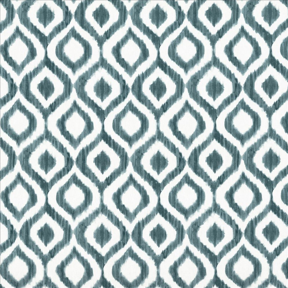 Mod Dreams Rainstorm by Kasmir Designer Fabric 5115 100% Cotton
 TURKMENISTAN </p><p>Repeat: Horizontal: 13 4/8 inches and Vertical: 18 inches 54 - 55 - Swanky Fabrics -
