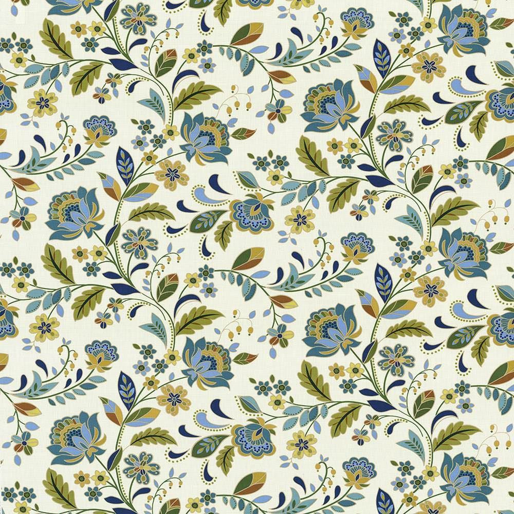 Mon Ami Breeze by Kasmir Designer Fabric 5065 100% Cotton
 PAKISTAN 15,000 Wyzenbeek Double Rubs </p><p>Repeat: Horizontal: 54.00 inches and Vertical: 25 2/8 inches 54 - Swanky Fabrics -