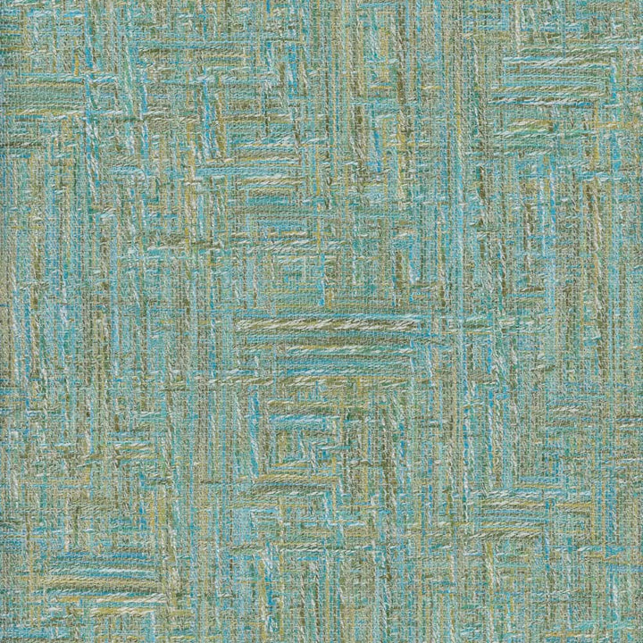 Montecito Emerald by Roth & Tompkins Fabric - 79% Poly + 21% Viscose Rayon - India - 51,000 - V: 12.25"  H: 6.85" - 54" - Fabric Carolina -