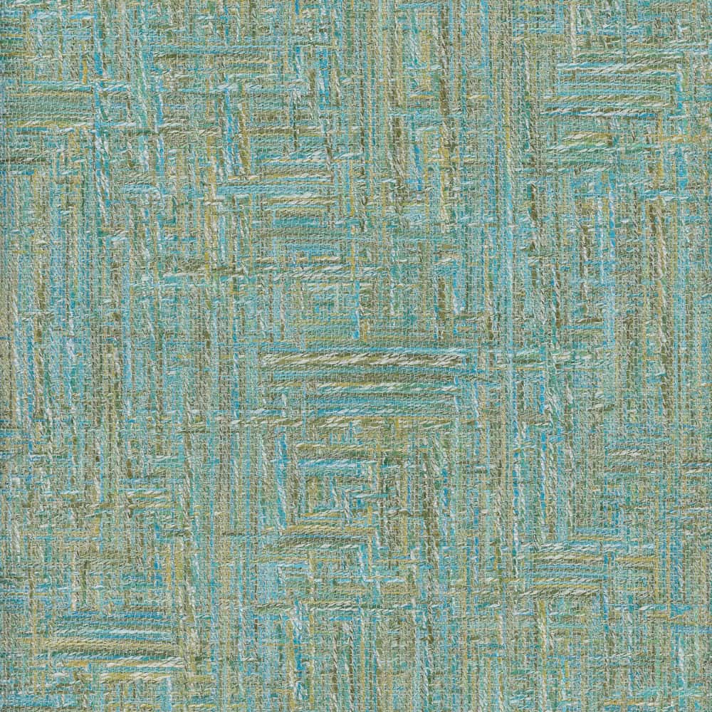 Montecito Emerald by Roth & Tompkins Fabric - 79% Poly + 21% Viscose Rayon - India - 51,000 - V: 12.25"  H: 6.85" - 54" - Fabric Carolina -