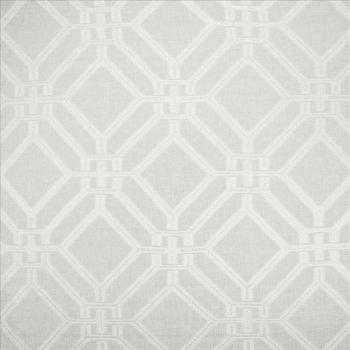 Moonrise Snow by Kasmir Designer Fabric 5157 100% Polyester TURKEY Horizontal: 11 4/8 inches and Vertical: 11 4/8 inches 62 - Swanky Fabrics -