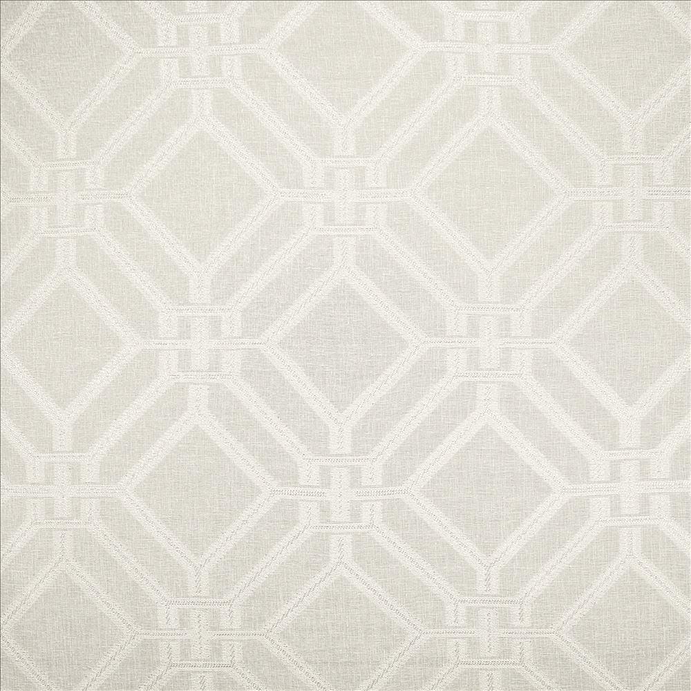 Moonrise Snow by Kasmir Designer Fabric 5157 100% Polyester
 TURKEY </p><p>Repeat: Horizontal: 11 4/8 inches and Vertical: 11 4/8 inches 62 - Swanky Fabrics -