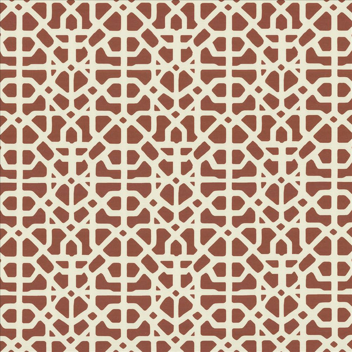 Moroccan 55 Clay  by Kasmir Designer Fabric 1452 65% Polyester
35% Cotton
 SPAIN 40,000 Martindale Cycles Horizontal: 11 inches and Vertical: 11 6/8 inches 55  - Swanky Fabrics -
