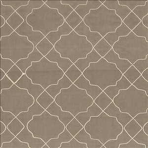 Moroccan Trellis Silver Cloud by Kasmir Designer Fabric