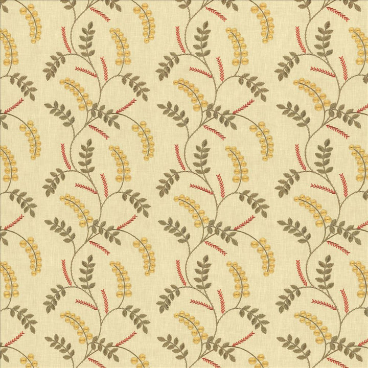 Morwenna Meadow by Kasmir Designer Fabric 1468 52% Cotton
48% Polyester
 INDIA 30,000 Wyzenbeek Double Rubs </p><p>Repeat: Horizontal: 8 5/8 inches and Vertical: 9 1/8 inches 52 - Swanky Fabrics -