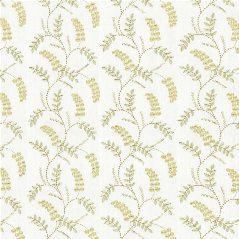 Morwenna Opal  by Kasmir Designer Fabric 1457 52% Cotton
48% Polyester
 INDIA 30,000 Wyzenbeek Double Rubs Horizontal: 8 5/8 inches and Vertical: 9 1/8 inches 54  - Swanky Fabrics -
