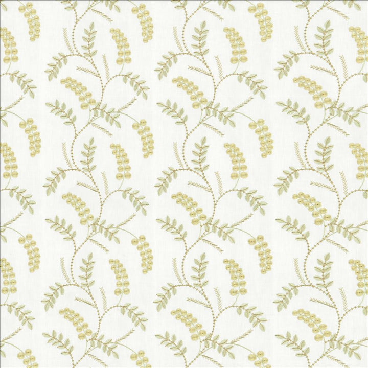 Morwenna Opal  by Kasmir Designer Fabric 1457 52% Cotton
48% Polyester
 INDIA 30,000 Wyzenbeek Double Rubs Horizontal: 8 5/8 inches and Vertical: 9 1/8 inches 54  - Swanky Fabrics -
