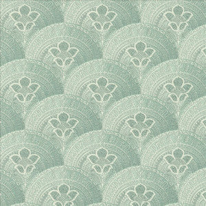 Mosaic Motif Lagoon by Kasmir Designer Fabric