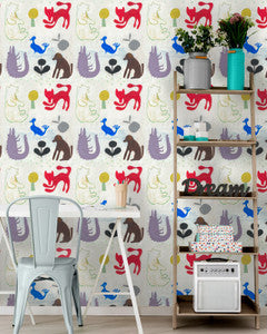 Mind The Gap Wallpaper MR BOYD’S ANIMALS (WP20275)