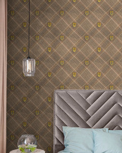 Mind The Gap Wallpaper NOBILITY Gold Wallpaper (WP20387)