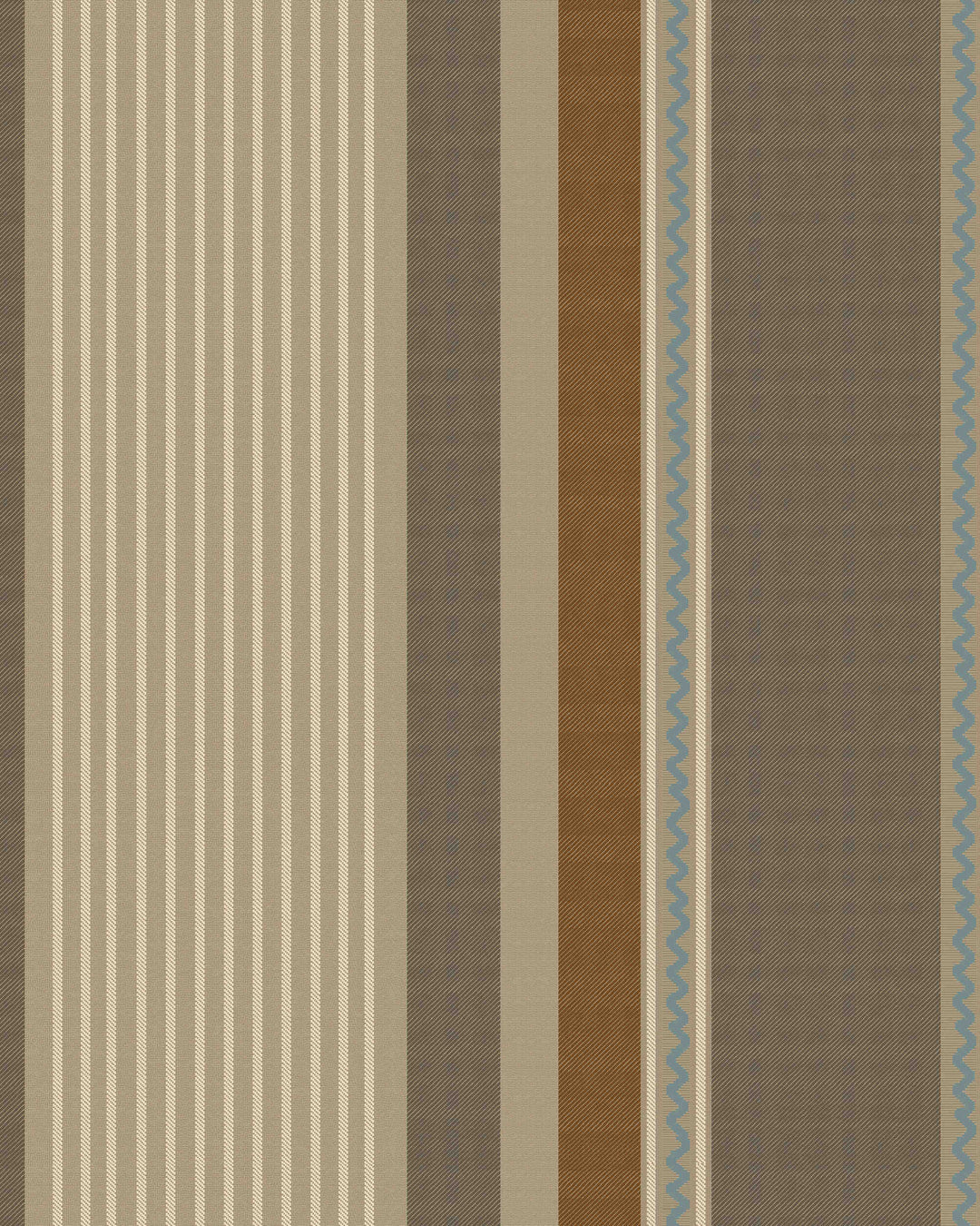 NOCHRICH Brown Wallpaper (WP30282) by Mind The Gap | WP30282 | TRANSYLVANIAN RHAPSODY | 1 roll x 52 x 1000 cm / 20.5 x 393.7in | 0.52m / 20.5in | 10m / 393.7in | 5.20sqm / 55.9sq ft | L50cm / L19.6in | Taupe, Blue, Brown | Non-woven Satin | Paste the wall | 1 roll in a box | Fabric Carolina | https://www.fabriccarolina.com/