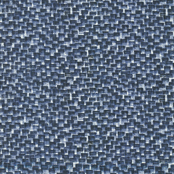 Notion Blue by Kasmir Designer Fabric 1458 54% Cotton
46% Polyester
 CHINA 30,000 Wyzenbeek Double Rubs </p><p>Repeat: Horizontal: 9 2/8 inches and Vertical: 8 2/8 inches 57 - Swanky Fabrics -
