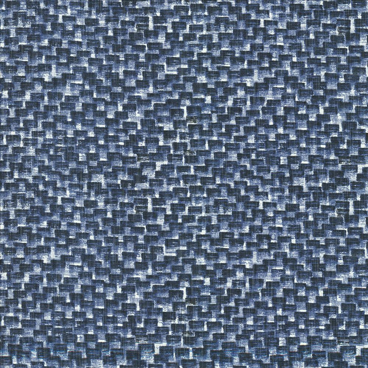 Notion Blue by Kasmir Designer Fabric 1458 54% Cotton
46% Polyester
 CHINA </p><p>Repeat: Horizontal: 9 2/8 inches and Vertical: 8 2/8 inches 57 - Swanky Fabrics -
