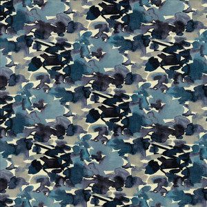 Oakhurst Indigo by Kasmir Designer Fabric