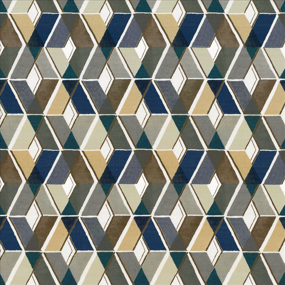 Oblivion Cosmic by Kasmir Designer Fabric See sample 100% Polyester
 CHINA 51,000 Wyzenbeek Double Rubs </p><p>Repeat: Horizontal: 9 inches and Vertical: 17 inches 56 - Swanky Fabrics -